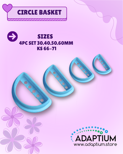 Basic Shape Resin Cutter Sets – Polymer Clay Cutters