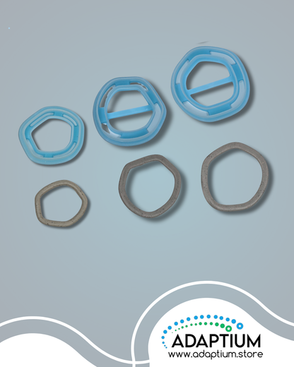 Organic String Hoops - Donut Cutters KS 12-1