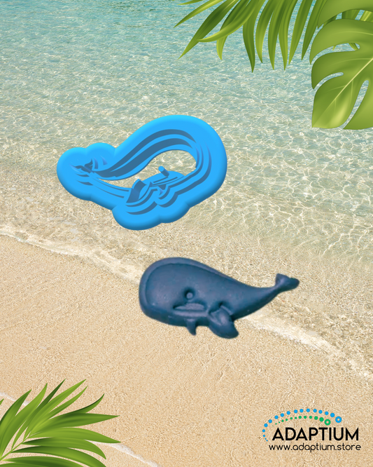 Whaley Cute – Polymer Clay Cutter for Ocean Lovers KDOL