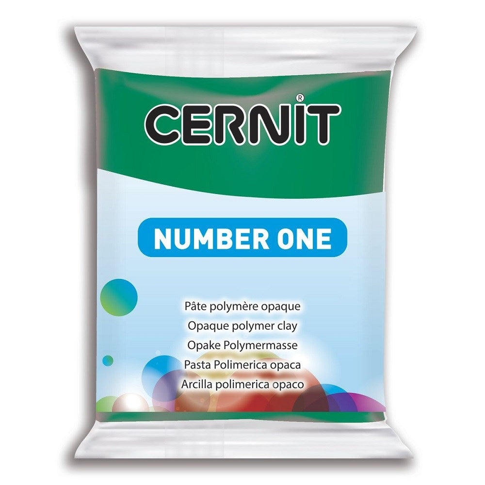 Cernit 56g Number 1 Emerald Green 620