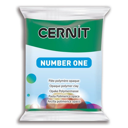 Cernit 56g Number 1 Emerald Green 620