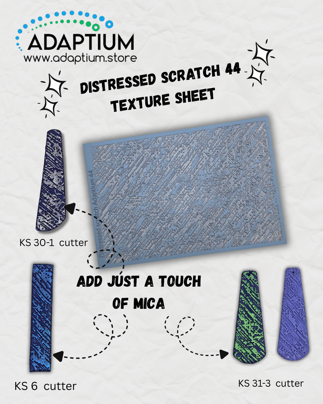 Distressed Scratch Texture Sheet 43