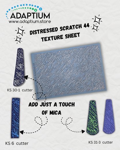 Distressed Scratch Texture Sheet 43