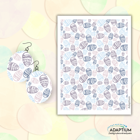 Easter Eggs Water Transfers for clay 507 CTPE