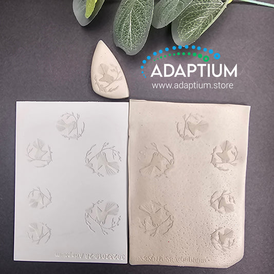 30232019-28 Texture Sheet Fantail stamp