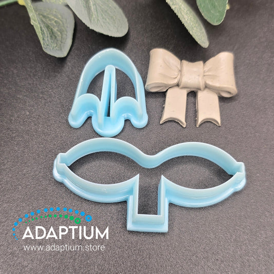 KS 55 3D Bow & Tassle 2pc Set
