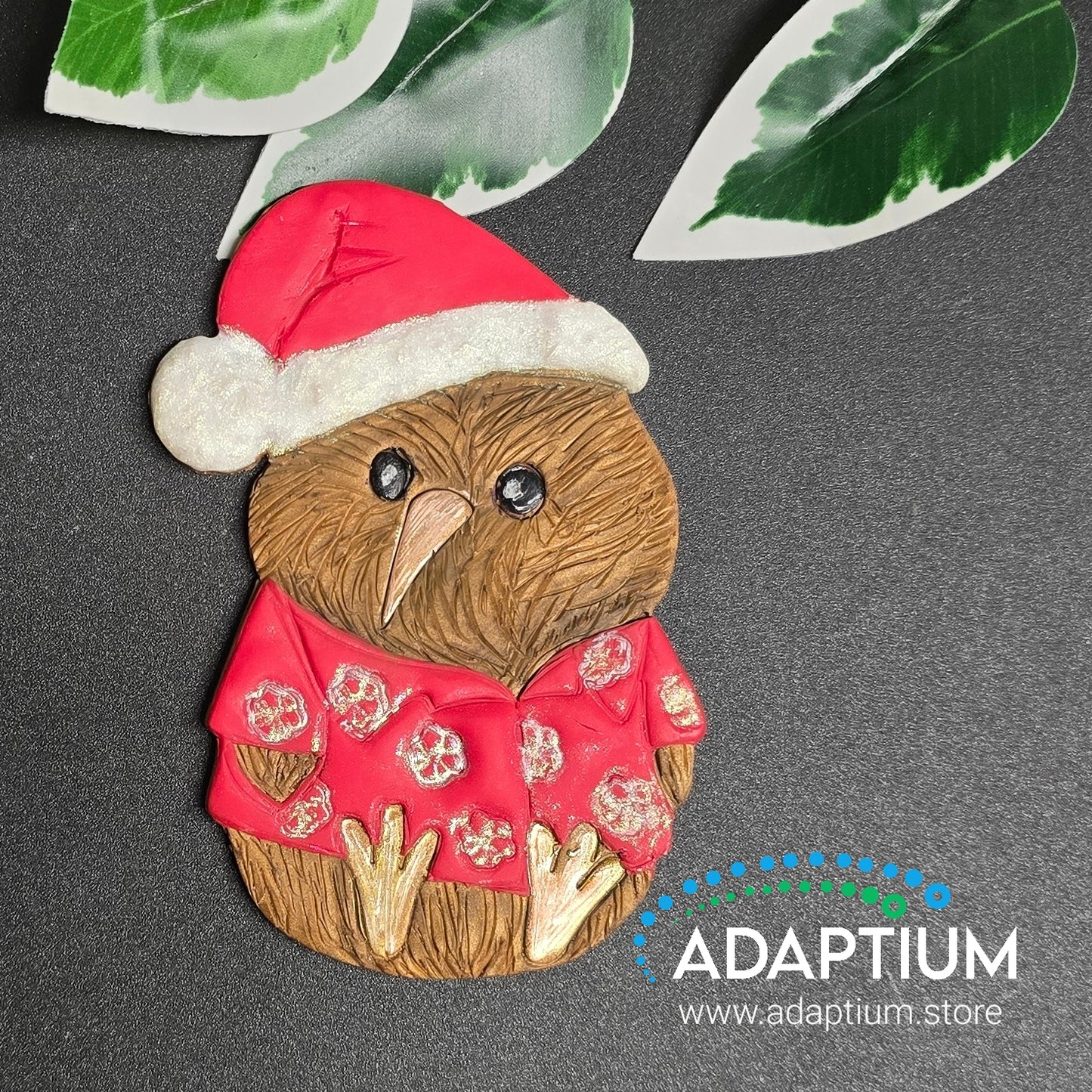 Christmas Kiwi Trinket Ornament Cutter KDTC
