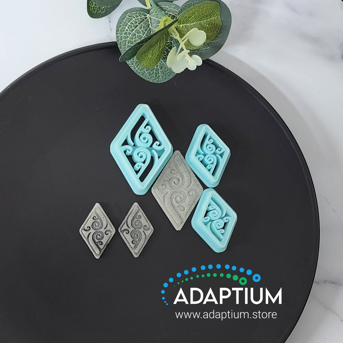 Diamond Maori design EMBOSSED