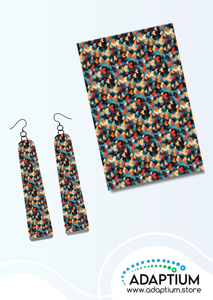 Teal Hearts Valentines Transfer CTP 13-60925-13