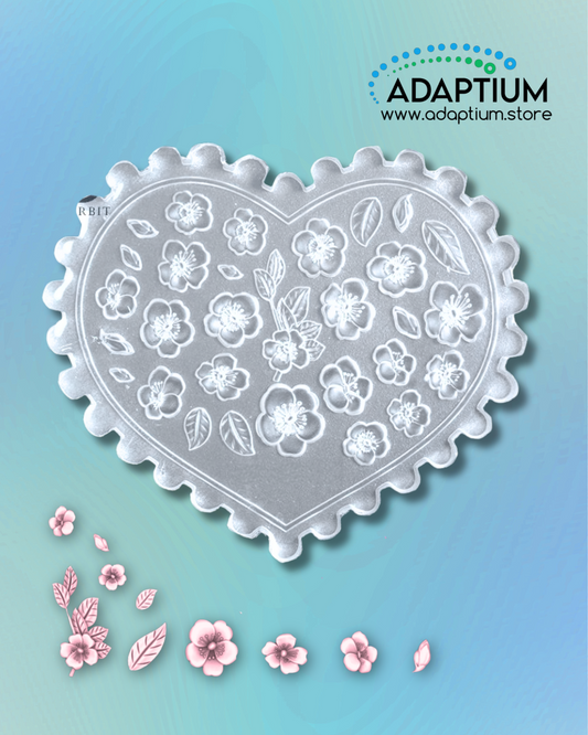 Mini Petal Patch - Mixed Floral Silicone Mold