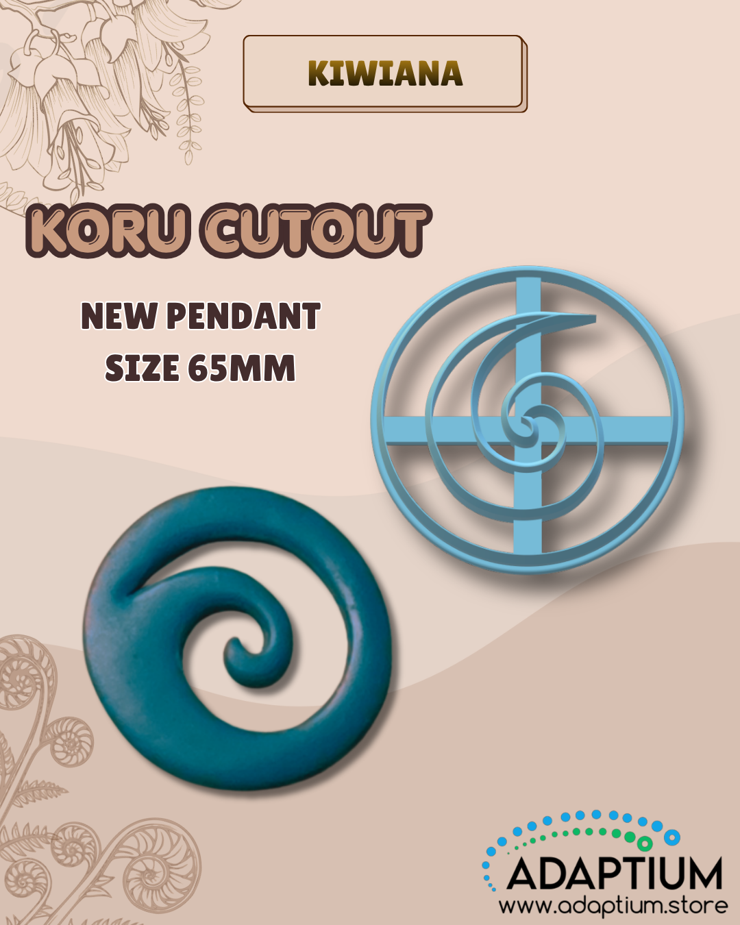 Koru cutout Cutter
