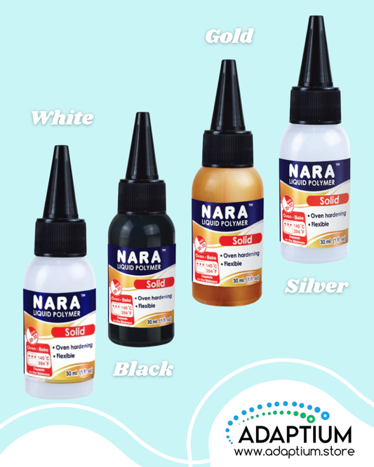 Nara Liquid Polymer Clay 30mls - Oven Bake