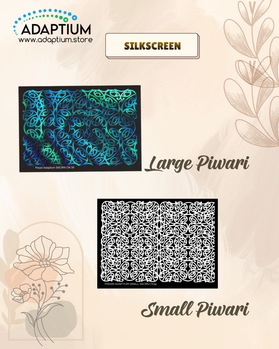 Piwari Silkscreen - SSCRN CN 39
