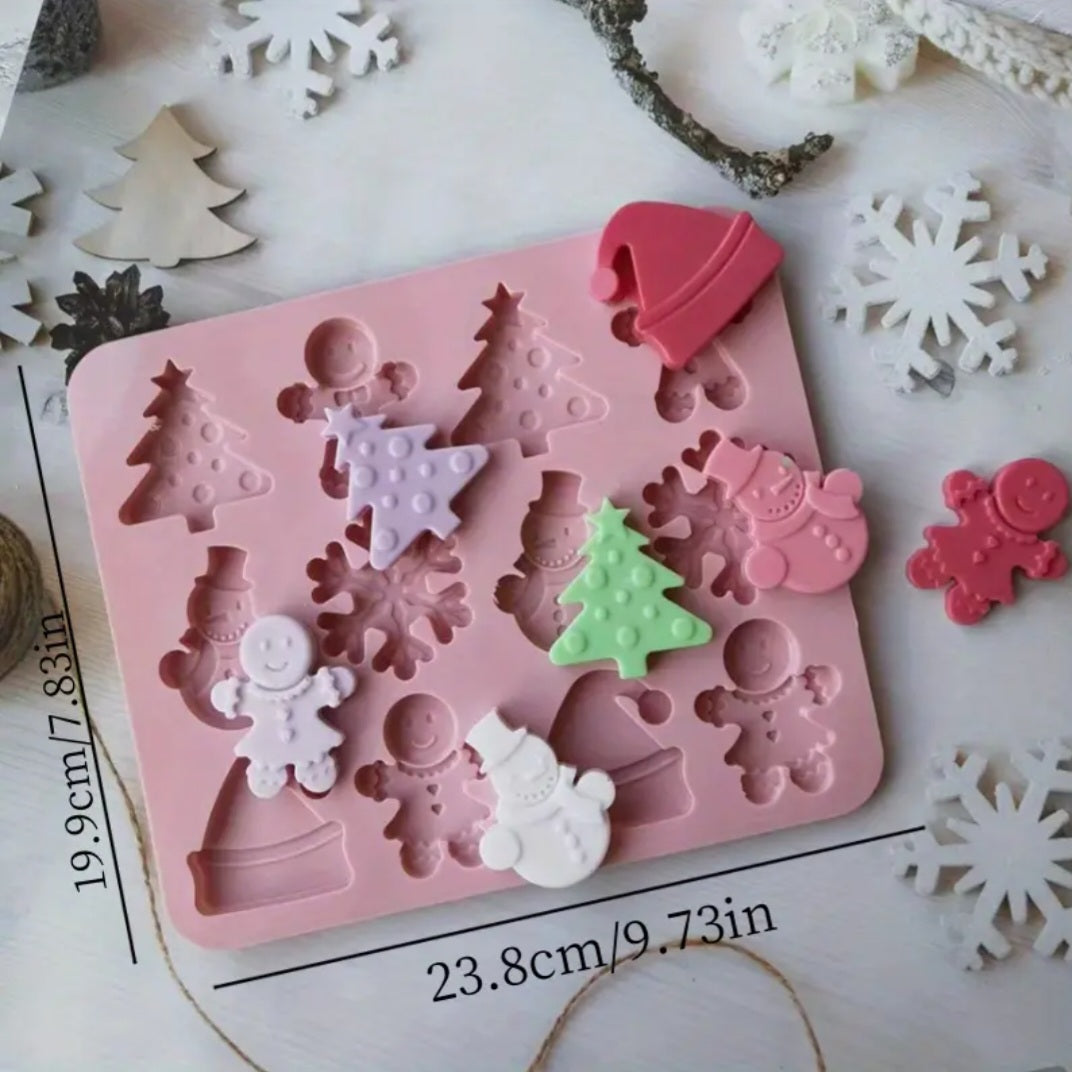 Christmas Ornaments  Silicone Mould