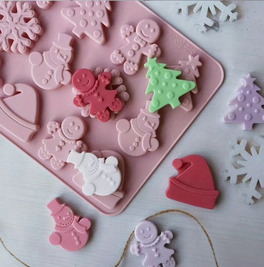 Christmas Ornaments  Silicone Mould
