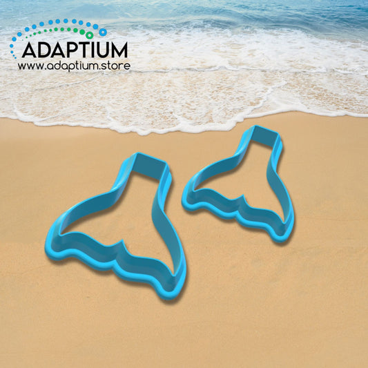 Whale Tail Square top Resin Cutter for polymer clay KPOL