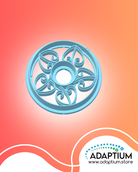 Mangopare Swirl Donut Cutter — NZ-Inspired Polymer Clay Tool KS 23-6