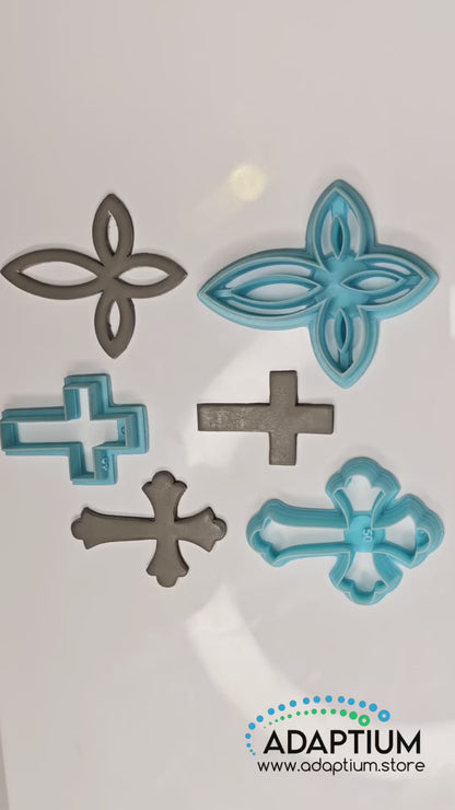 Straight Cross polymer clay KS 104-3