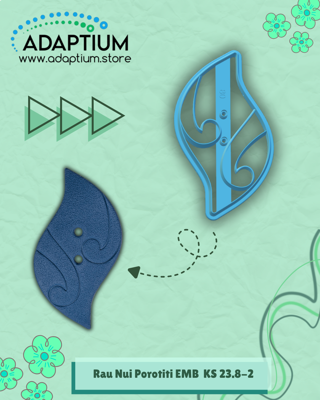 Ngā Hau Porotiti Collection- Māori Inspired Cutters KS 23-8