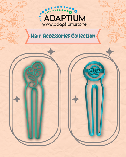 Heru KS 81-4 Polymer Clay Cutter – Māori Inspired Hair Comb Design