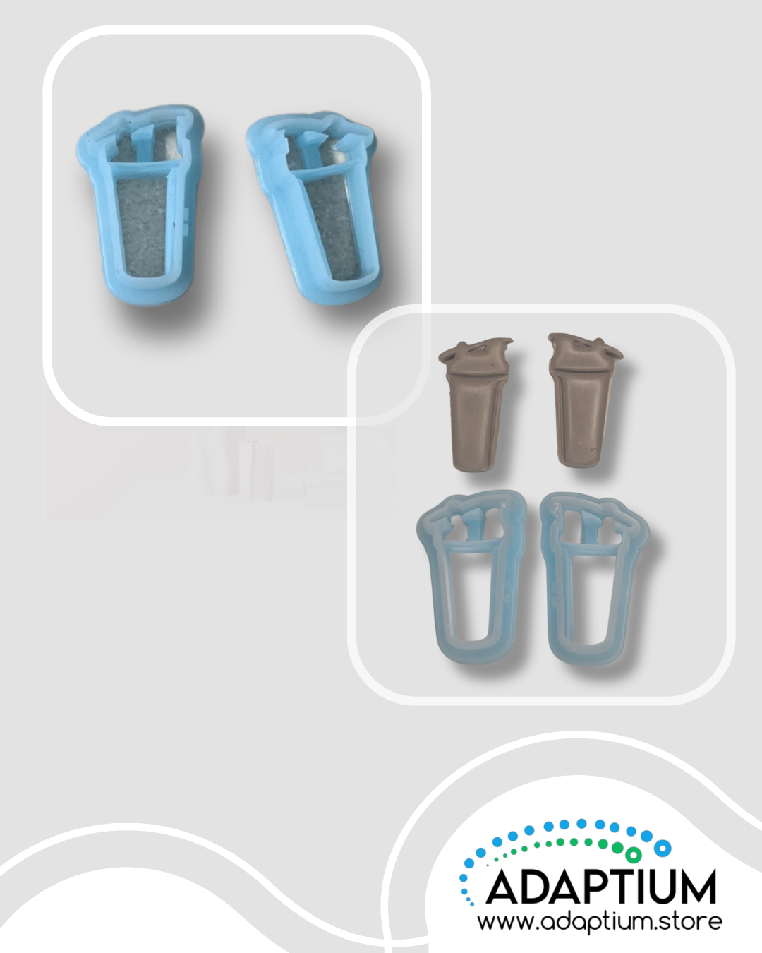 Protein Shaker Resin Cutter – Polymer Clay KDKS