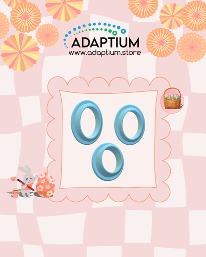 Mini Easter Egg Set 3pc KDEP