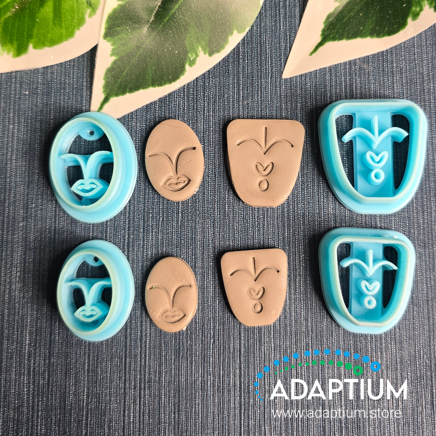 Faces of Matariki- Pleiades Resin Cutter for polymer clay KS 57-4