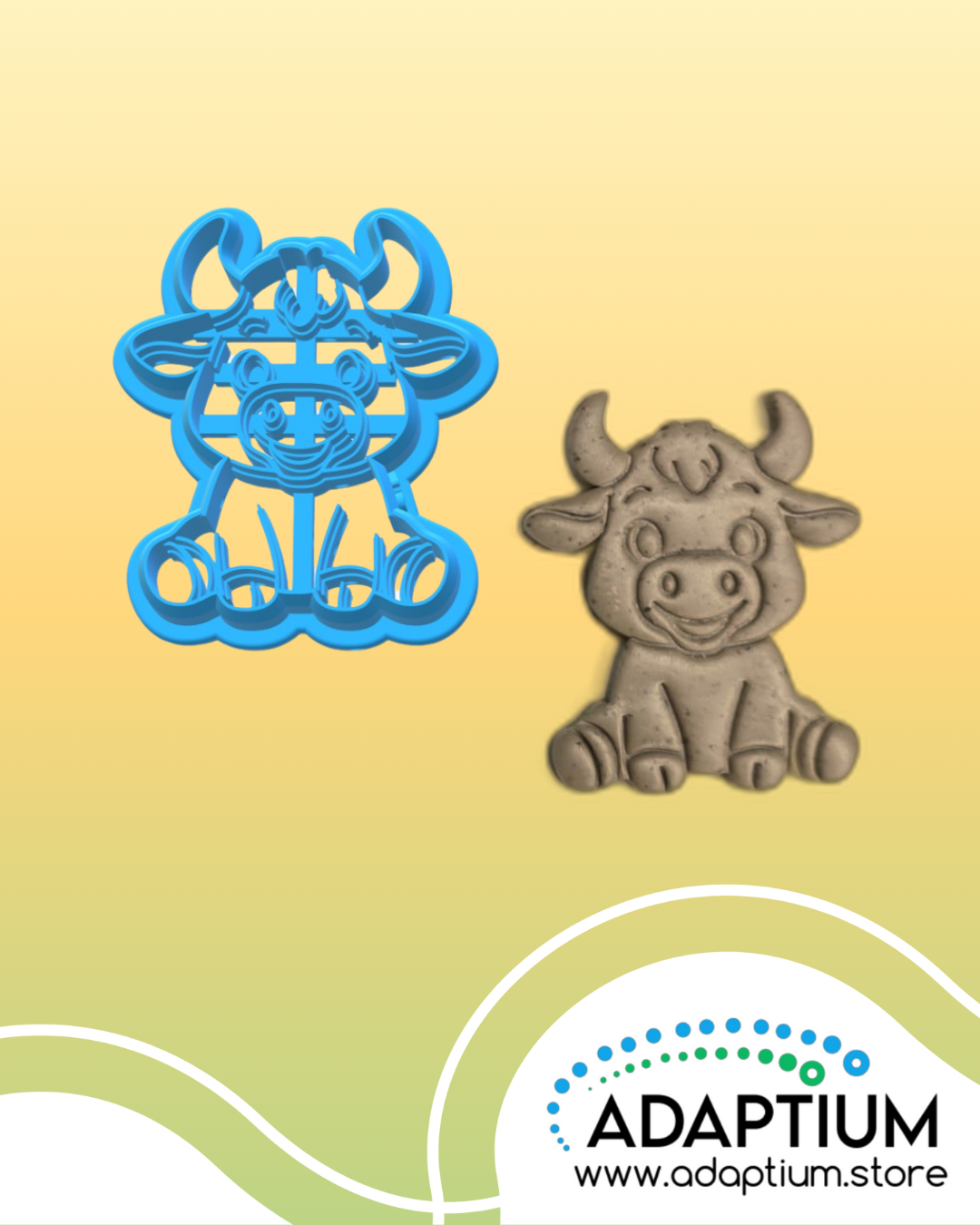 Happy Cow Cutter for Clay - KS 111-2