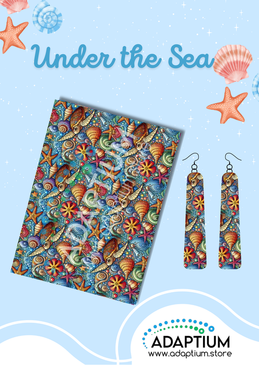 Under the Sea- Ocean Treasures (Seashells + Turtles + Sea Life) CTP 2100-01