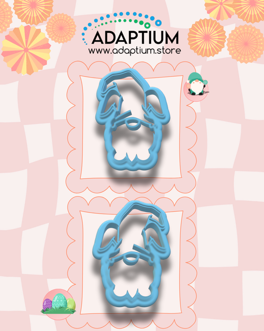 Easter Gnome cutter for polymer clay