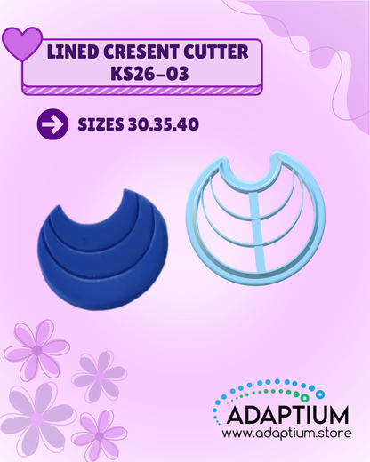 Lined Triangle Cutter KS 26 35x40mm
