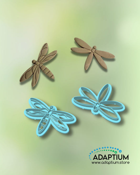 Dragon Fly Embossed resin cutter 3DUNCD1