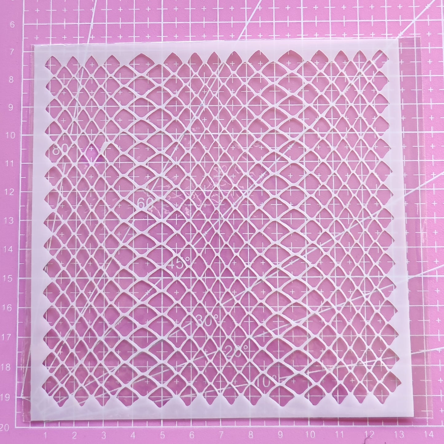 Snake skin Stencil