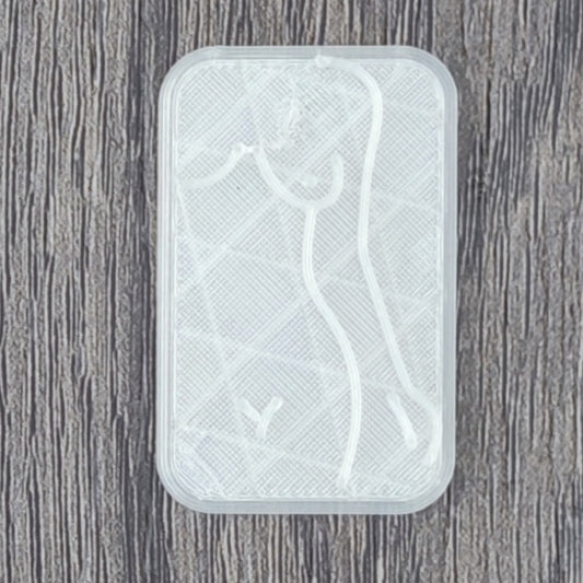 Womans Body Embossing Texture Stamp