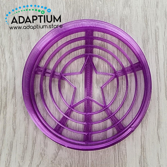 Captain America Cookie cutter & Stamp