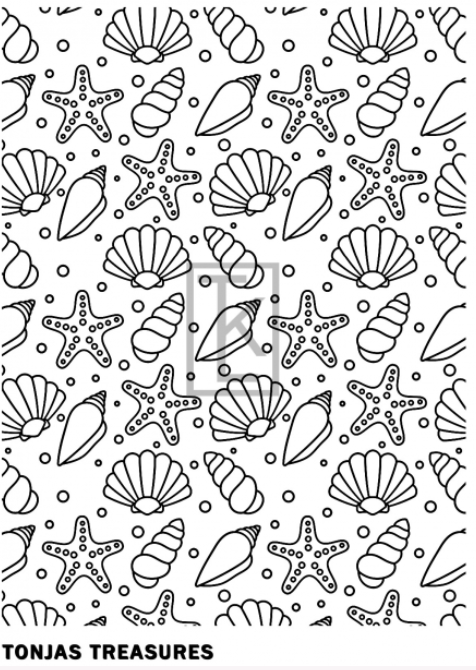 Seashells Silkscreen