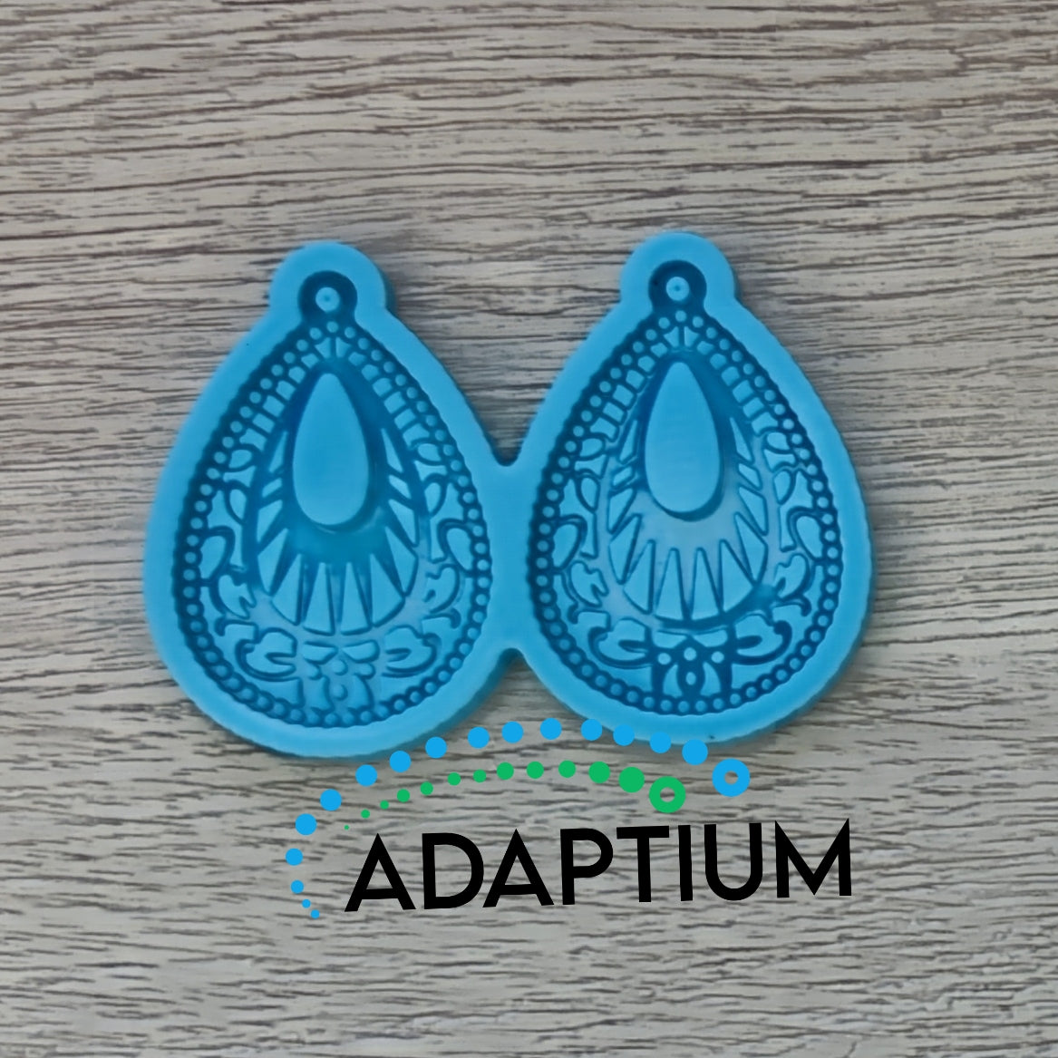 Texture Earring Silicone mould 6