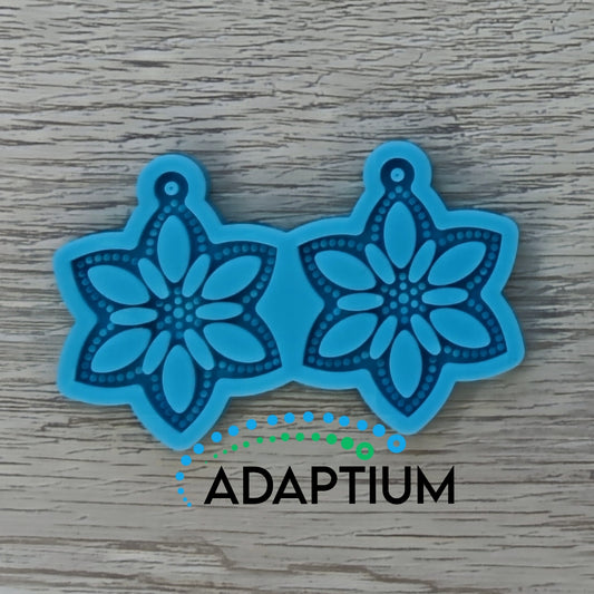 Texture Earring Silicone mould 10