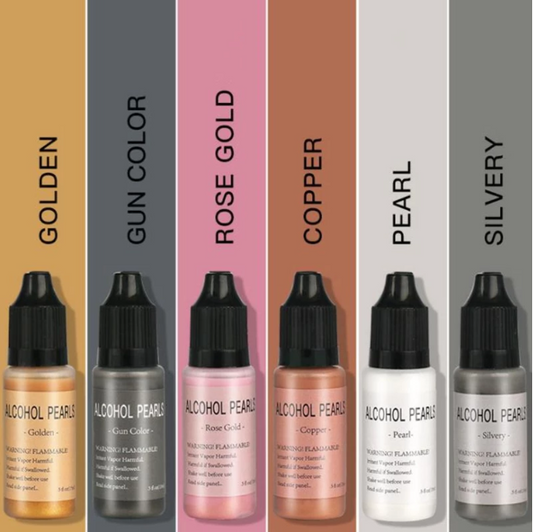 Metalic Alcohol Inks 6 pk Media