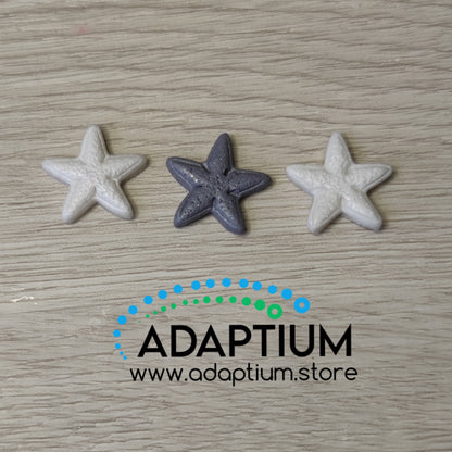 Embossed Starry Starfish – Polymer Clay Cutter for Ocean-Inspired Designs KDOL