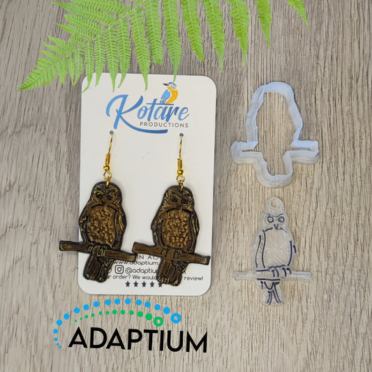 Owl Morepork Ruru emb Cutter